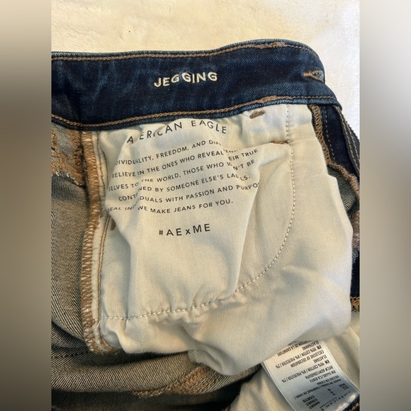 American Eagle Outfitters Blue Jean Jeggings - Picture 4 of 5